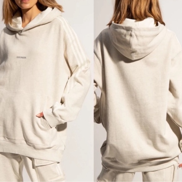 IVY PARK ICY PARK WHITE HOODIE SIZE XL - Picture 2 of 4